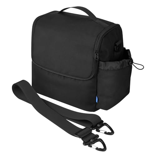 Xxerciz Carry Bag Compatible with Protein Powders, Sport Gym Bag with Adjustable Straps Compatible with Blender Shaker Bottle, Travel Duffel Case Carry On Backpack for Gym, Fitness, Workout