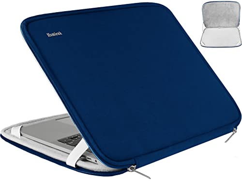 15.6 Inch Laptop Sleeve, Durable Shockproof Protective Cover Flip Case Briefcase Carrying Bag Compatible with 15.6" HP, ASUS, Lenovo, Acer, Notebook, Computer, Ultrabook, Chromebook, Blue - color: Blue, size: 15.6 Inch