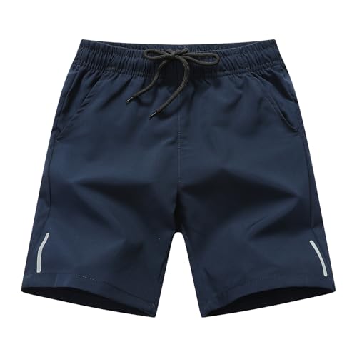 Baby Boys Hiking Shorts Toddler Athletic Shorts Kids Quick Dry Running Shorts with Pockets - color: D.blue, size: 12-18 Months