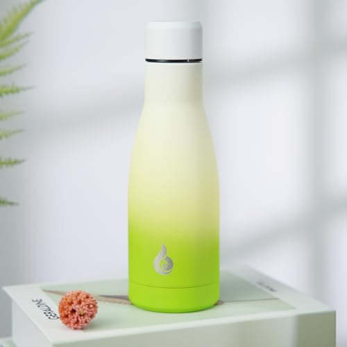 BJPKPK 25 oz Insulated Stainless Steel Water Bottle, Metal Sports Flask - color: Elegant Green, size: 25 Ounces