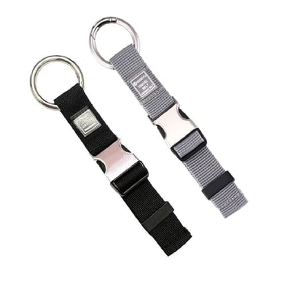 2PCS Add a Bag Luggage Strap Jacket Gripper, Heavy Duty Luggage Straps Carry-on Baggage Suitcase Straps Belts Travel Accessories,Carry Your Extra Bags - color: Black/Grey