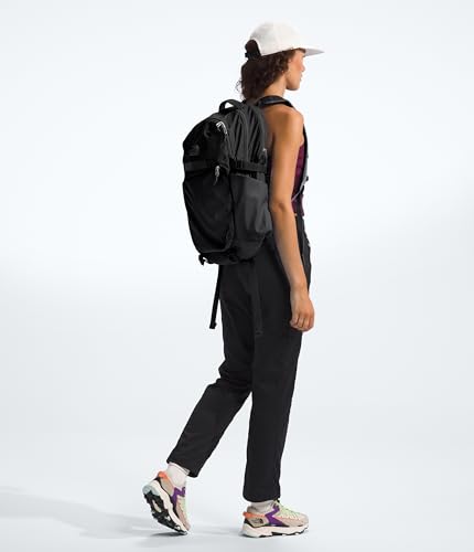 The North Face Router Everyday Laptop Backpack - Daypack, Water Repellent, Laptop Sleeve, Reflective Details, TNF Black/TNF Black-NPF, One Size - color: Tnf Black/Tnf Black-npf, size: One Size