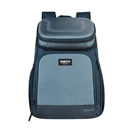 Igloo Backpack Coolers | Insulated Soft Sided Cooler Bag - color: Evergreen 18-Can