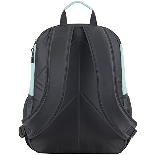 Eastsport Travel Laptop Backpack, Business Water Resistant Slim Sturdy Laptops Backpack College Work Computer Bag Unisex Fits 15" Notebook, Light Blue Mint
