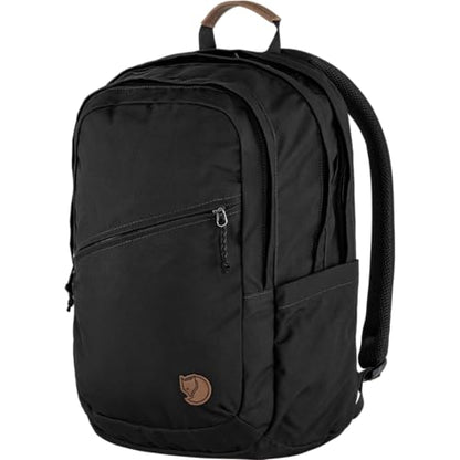 Fjällräven Raven 28 Backpack - Multi-Pocket Organization, Padded Support, Durable Fabric - Commuting, Travel, Black - color: Black