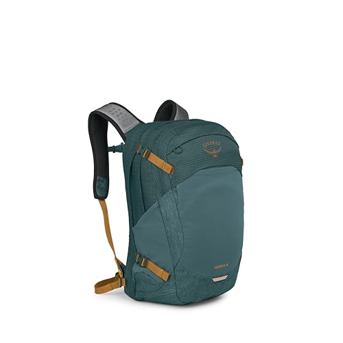 Osprey Nebula Commuter Backpack - Everyday Bag with Laptop Sleeve and Bottle Pockets, Torrent Blue Heather - color: Torrent Blue Heather