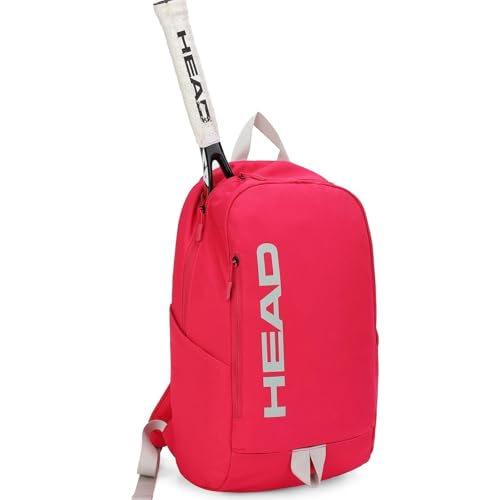 HEAD Waterproof Gym Backpack for Women, Medium Sport Backpack for Hiking/Fitness/Travel/Daily, College Laptop Bag for 15.6 inch Notebook,Red - color: Rose