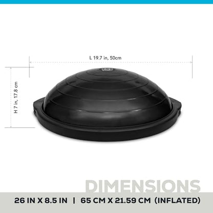Bosu Sport Balance Trainer - color: Black
