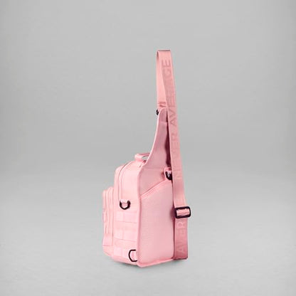 WOLFpak Tactical Sling Bag for Concealed Carry, EDC | Everday Crossbody Daypack - color: Dream Pink