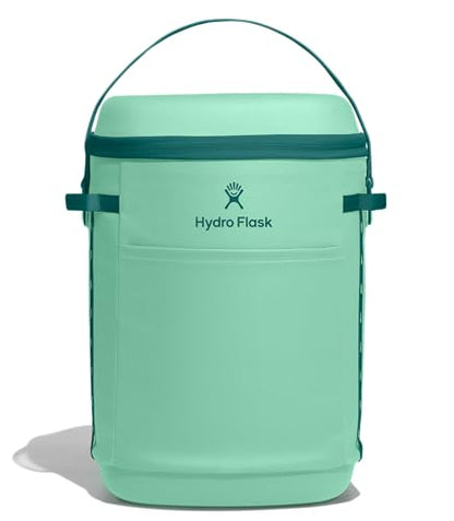 Hydro Flask Carryout Cooler Backpack - Insulated Portable Soft Cooler - 22 L Capacity in Mermaid Green - color: MERMAID GREEN, size: 22 L, style: Cooler Backpack