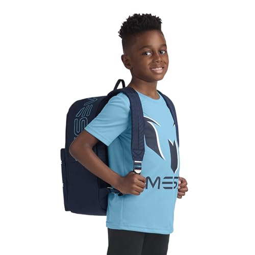 Messi Lifestyle Backpack, Bookbag with Pockets & Adjustable Straps