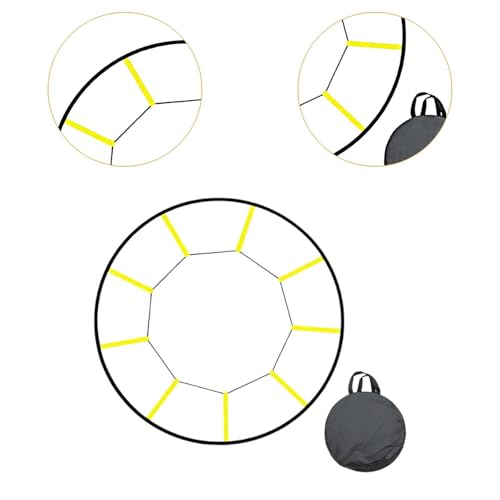 Agility Ladder Speed Ladder Speed Training for Kids Adults for Workout Football - color: 9 grids yellow