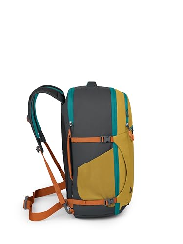 Osprey Daylite 44L Carry-On Travel Pack - Lightweight, Durable Backpack with Streamlined Design - Versatile, Spacious Bag for Weekend Trips or Business, Tumbleweed Yellow/Tunnel Vision - color: Tumbleweed Yellow/Tunnel Vision
