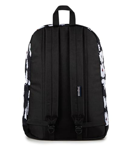 JanSport Right Pack Backpack - Durable Daypack with Padded 15" Laptop Sleeve, Spacious Main Compartment & Integrated Water Bottle Pocket, Eyeball Blossom - color: Eyeball Blossom