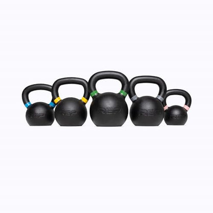 REP Fitness Kettlebell Set and Singles, 4kg to 24kg, 9lb to 53lb Weight Range, Cast Iron, Strength Exercise Training, Home Gym, Power Workout Equipment, Free Weights, Dumbbell Alternative - style: (2) 8-24 kg set