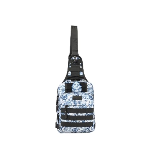 WOLFpak Tactical Sling Bag for Concealed Carry, EDC | Everday Crossbody Daypack - color: Sailor's Curse