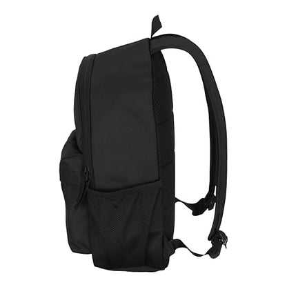 Fox Racing Clean Up Backpack, Slim Everyday School & Street Bag with Laptop Sleeve, Water Bottle Pocket & Adjustable Straps, Black - color: Black