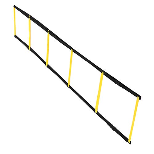 Speed Ladder for Football Footwork Training, Agile Speed Training Ladder with Anti - Slip Rungs, 14.4ft Fixed 10 - Rung Design with Carry Bag for Soccer Drills