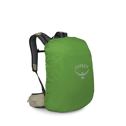 Osprey Hikelite 28L Durable Hiking Backpack - Travel Daypack with Rain Cover for Men and Women, Olive Tan - color: Olive Tan, style: 28l