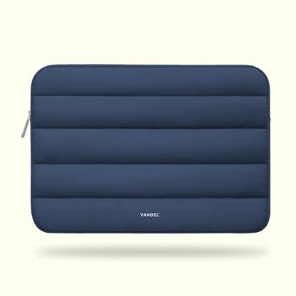 Vandel The Original Puffy Laptop Sleeve Case, 13-14 inch Laptop Sleeve Bag Case 13.3 Inch, Compatible with MacBook Air 13, Pro 14/13 iPad Pro 12.9, HP Dell ASUS, Computer Bag Cover - color: i. Navy, size: 13-14 Inch