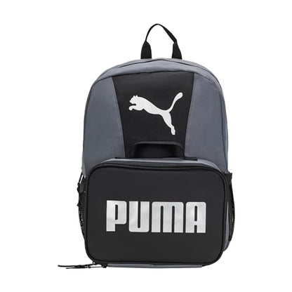PUMA KIDS' EVERCAT BACKPACK & LUNCH KIT COMBO - color: Castlerock