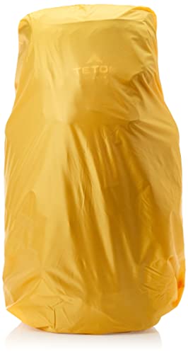 TETON 55L Scout Internal Frame Backpack for Hiking, Camping, Backpacking, Rain Cover Included - color: Tan, size: 55L