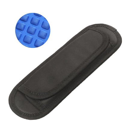 momerch Detachable Shoulder Strap Pad Soft Air Cushion for Laptop Backpack Sport Bag Messenger Guitar Case - color: Blue 1pcs
