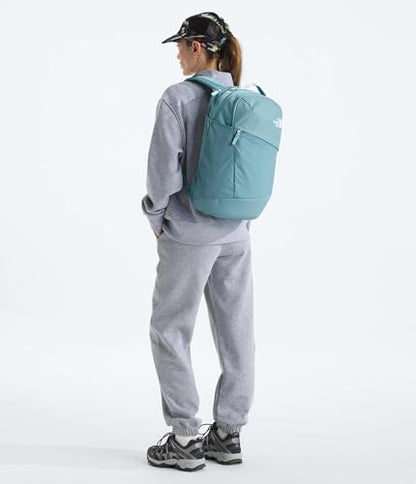 The North Face Women's Isabella 3.0 Backpack | Everyday Travel Bag with 16" Laptop Sleeve, Water-Repellent Finish, Women-Specific Fit, Blue Eclipse Light Heather/TNF White, One Size - color: Blue Eclipse Light Heather/Tnf White