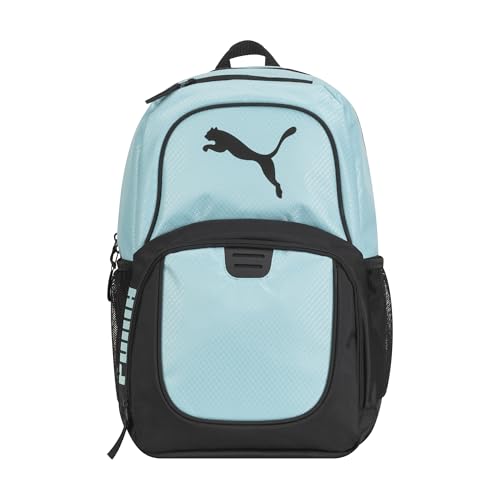 PUMA Contender Backpack, Turquoise Aqua, OS - color: Safe Lake, style: Contender Backpack With Laptop Sleeve, Item Organizer & Media Pocket