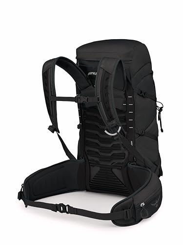 Osprey Tempest 33L Women's Lightweight Hiking Backpack - Daypack for Travel & Camping, Black/Coal Grey,Extended Fit - color: Black/Coal Grey, size: 33L - Extended Fit