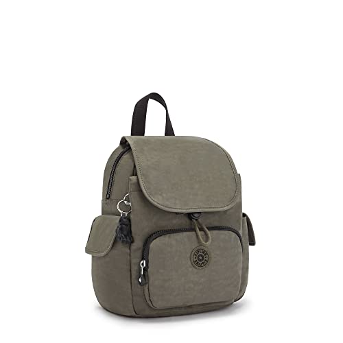 Kipling Women's City Pack Mini Backpack, Lightweight Versatile Daypack, Bag - color: Green Moss, size: Mini
