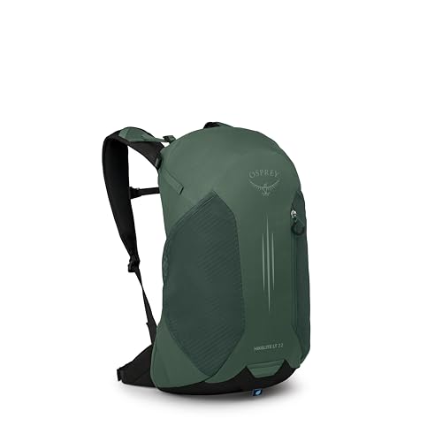 Osprey Hikelite LT 22L Hiking Backpack - Lightweight Travel Daypack with Rain Cover for Men and Women, Tundra Green - color: Tundra Green, style: 22l