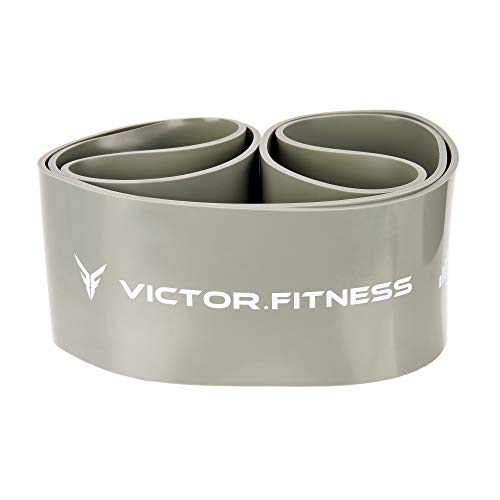 Rise Bands Heavy-Duty Exercise Resistance Band for Physical Therapy, Fitness, Muscle Development, Rehab, Mobility, Stretching, and More - color: Gray Level 7 (150-350lbs)