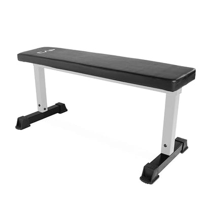 Cap Barbell Flat Weight Bench Color Series - color: White
