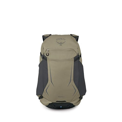 Osprey Hikelite 32L Durable Hiking Backpack - Travel Daypack with Rain Cover for Men and Women, Olive Tan - color: Olive Tan, style: 32l