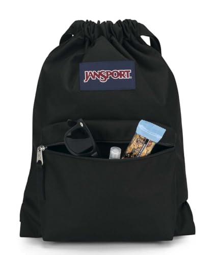 JanSport Draw Sack, Black - color: Black