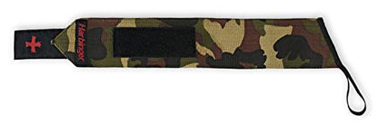 Harbinger Red Line 18-Inch Weightlifting Wrist Wraps for Men and Women (Pair) - color: Camo