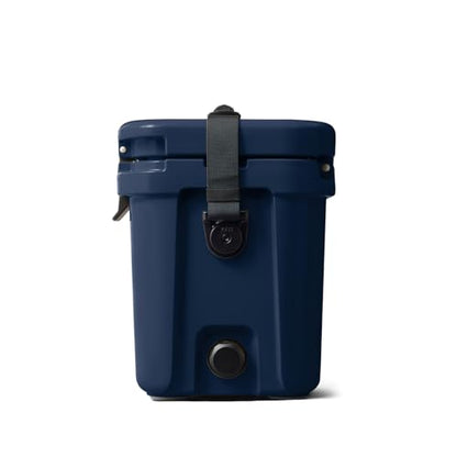 YETI Roadie 15 Hard Cooler with DoubleDuty Shoulder Strap - color: Navy
