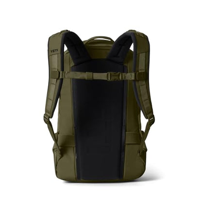 YETI Ranchero Backpack 22L, All-Day Utility Pack, Structured and Durable, Olive - color: Olive, size: 22L