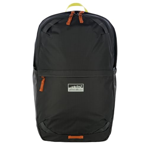 Eddie Bauer Nomad Backpack with Compression Straps and Hydration/Laptop Compatible Sleeve, Carbon, 22L - color: Carbon, size: 22L