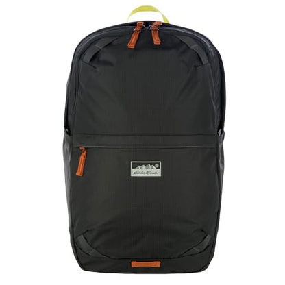 Eddie Bauer Nomad Backpack with Compression Straps and Hydration/Laptop Compatible Sleeve, Carbon, 22L - color: Carbon, size: 22L