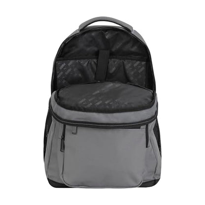 PUMA Prose Backpack with Padded Adjustable Straps, Laptop Sleeve & Water Bottle Pockets, Cast Iron, One Size - color: Cast Iron