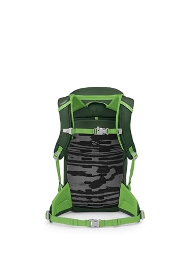 Osprey Jet 18L Kid's Hiking Backpack, Green OS - color: Green Canopy, size: 18L