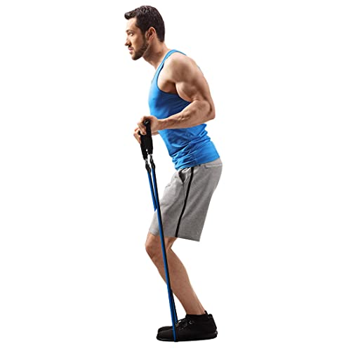 RENEW Total Body Pro – Includes 5 Resistance Bands, Handles, Leg Ankle Straps, Door Anchor and Carry Bag for Fitness, Muscle Training, Home Workouts, Ideal for Shaping the Body for Both Men and Women.