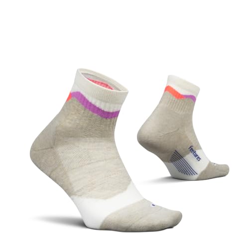 Feetures Trail Max Cushion Quarter Sock