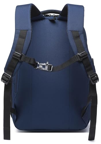 Wotony Military tactical backpack Laser-Cut MOLLE Webbing, backpack for men small tactical assault bag (Blue, 18.5 inch) - color: Blue, size: 18.5 inch