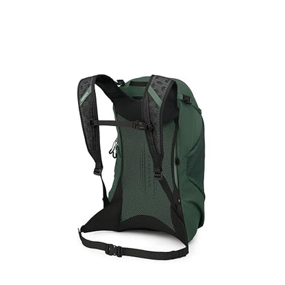 Osprey Hikelite LT 22L Hiking Backpack - Lightweight Travel Daypack with Rain Cover for Men and Women, Tundra Green - color: Tundra Green, style: 22l