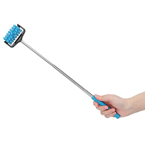 Ymiko Massage Stick, Yoga Massage Stick for Men and Women Granular Body Massage Tool Telescopic Roller Massage Stick Home Neck Leg Back Body Massage Stick(Sky Blue)
