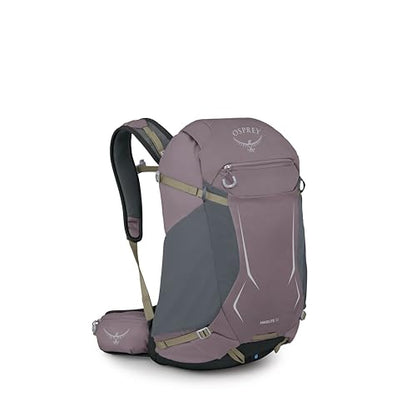 Osprey Hikelite 32L Durable Hiking Backpack - Travel Daypack with Rain Cover for Men and Women, Graphite Purple - color: Graphite Purple, style: 32l