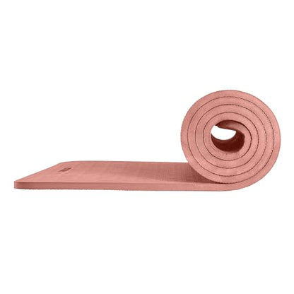 Retrospec Zuma Yoga Mat | 1/2 Inch Thick Non Slip Workout Mat | TPE Exercise Mat for Yoga, Pilates & Stretching | 72x24in - color: Rose